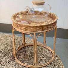 RATTAN TABLE COFFEE TRAY